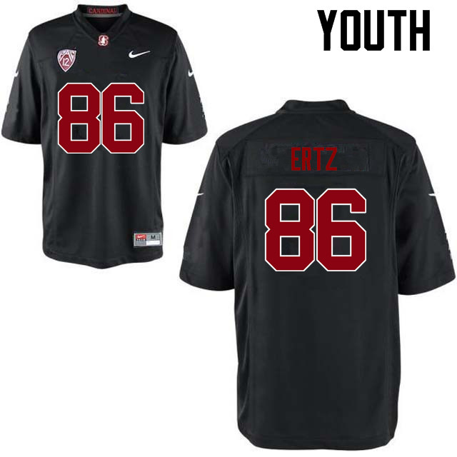 Youth Stanford Cardinal #86 Zach Ertz College Football Jerseys Sale-Black - Click Image to Close